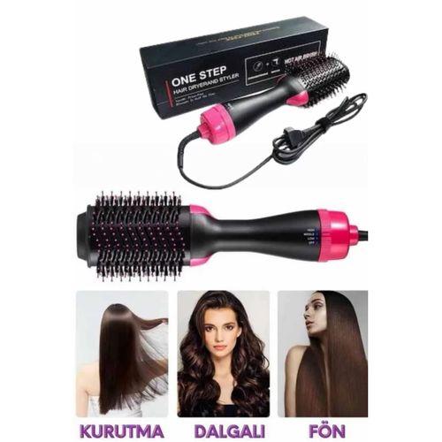 Saç Şekillendirici Ve Saç Düzleştirici Fön Tarağı Tarak Fırça 1200w Saç Kurutma