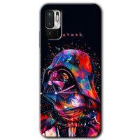 Potkal Hediye Fabrikası Poco M3 Pro Kılıf HD Desen Baskılı Arka Kapak - Father Vader