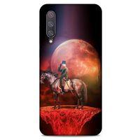 Xiaomi Mi 9 Kılıf Atatürk (49) Ultra Silikon Kılıf Uzay