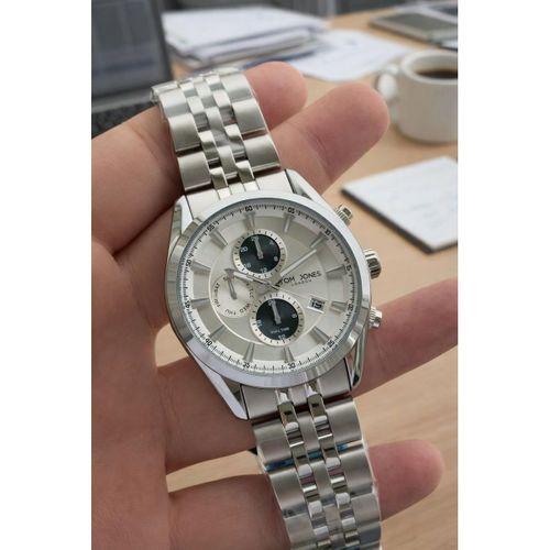 Tom Jones 2 Yıl Garantili 3 Atm Suya Dayanıklı Çelik Kordon Erkek Kol Saati ETJ.10091.1