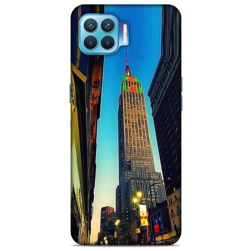 Oppo Reno 4 Lite Kılıf Dünya Mimarisi (6) Silikon Kılıf Empire State