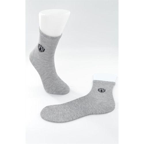 Ekinoks  Lius Arma Desenli Erkek Çocuk Soket Çorap - Gri