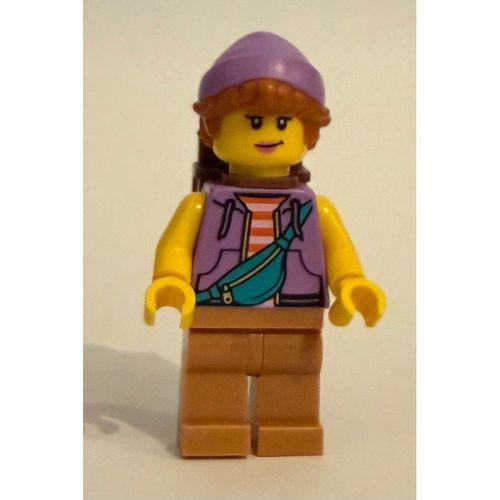Orjinal Lego Minifigür Backpacker