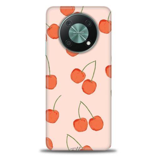 Huawei Nova Y90 Kılıf HD Baskılı Kılıf - Büyük Kirazlar + Tam Ekran Koruyucu
