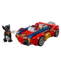 76336 Spider-Man Venomlaşmış Wolverine e Karşı 134 parça +7 yaş