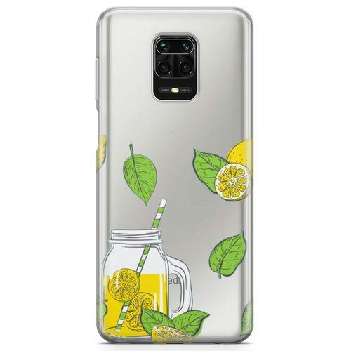 Xiaomi Redmi Note 9S Kılıf Naneli Ev Limonatası Arka Kapak Koruma Desenli Full Koruyucu