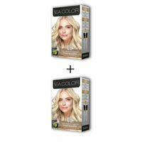 2X2 Tüp Krem Saç Boyası Seti Bebek Sarısı No:0.2