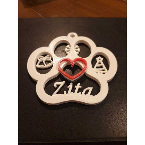 Noel Ball Zita Köpek Pençesi - 5149346