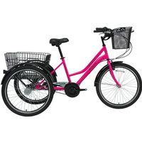 Bisan Porter Kargo Bisikleti Kırmızı