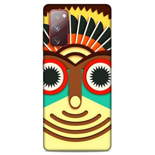 Lopard Samsung Galaxy S20 Fe Uyumlu Kılıf Soyut Sanat (3) Baskılı Kapak