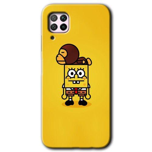 Huawei P40 Lite Kılıf Baskılı Kapak - Minion Ordusu + 5D Tam Kaplayan Cam