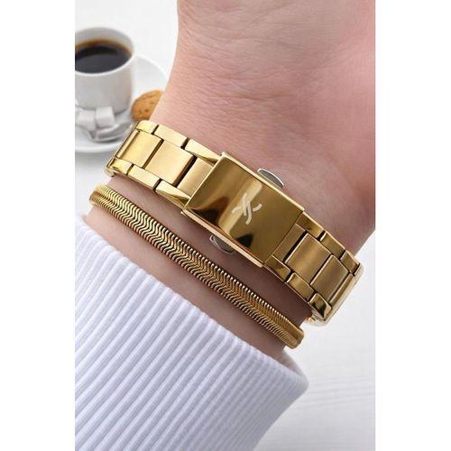 Daniel Klein 2 Yıl Garantili Çelik Kordon 30 Mt Suya Dayanıklı Kadın Kol Saati NSDKE.1.10178.9