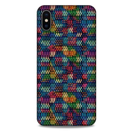 Geometrix 07 Apple iPhone XS Max Kılıf Silikon Kapak