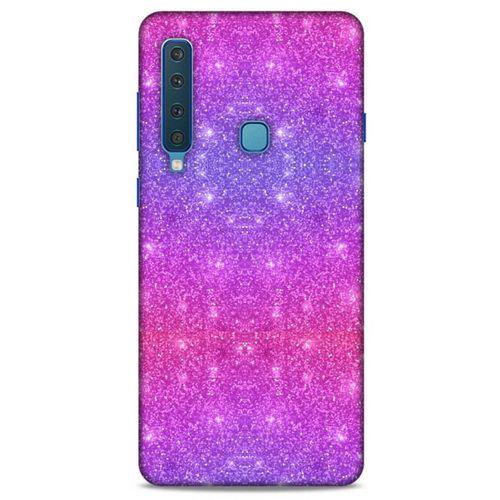 Samsung Galaxy A9 2018 Uyumlu Kılıf Mor Delisi (28) Arka Kapak Parıltılı
