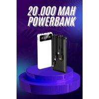 Powerbank 20.000 Mah Hızlı Şarj Özellikli Taşınabilir Usb Girişli