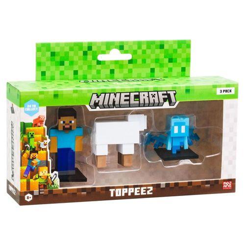 Minecraft 3D Figür Toppeez 3'iü Set Model 5