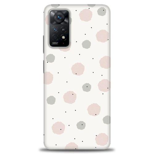 Xiaomi Redmi Note 11 Pro Kılıf HD Baskılı Kılıf - Soft Benekler + Tam Ekran Koruyucu