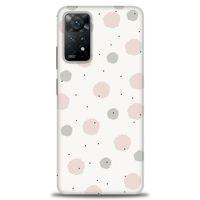 Xiaomi Redmi Note 11 Pro Kılıf HD Baskılı Kılıf - Soft Benekler + Tam Ekran Koruyucu