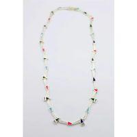 Taşlı Marka Kolye - Altın