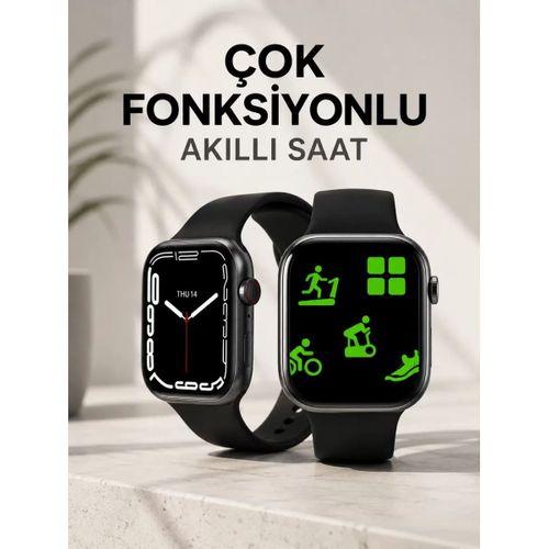 Akıllı Saat Tema Değiştirme Uyku Ve Sağlık Takibi Sesli Asistan Bildirim Görme