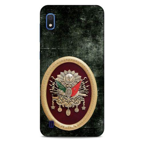 Samsung Galaxy A10 Uyumlu Kılıf Ottoman (8) Baskılı Kılıf Tuğra