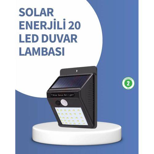 Ip65 Dayanıklı Solar Enerjili Dış Cephe Aydınlatma