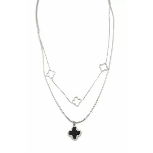 Vc Yonca Kolye - Gümüş