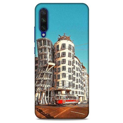 Xiaomi Mi A3 Kılıf Dünya Mimarisi (35) Fit Design Kılıf The Dancing House Çekya