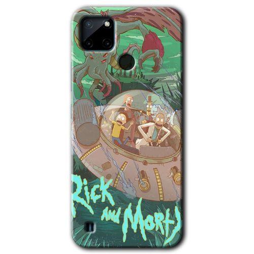 BeRa Aksesuar Realme C21 Kılıf Baskılı Kapak - Bad Breaking +Tam Kaplayan Mat Seramik