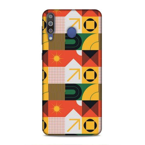 Samsung Galaxy M30 Uyumlu Kılıf Insomnia (31) TPU Kılıf Karışık