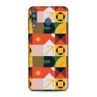 Samsung Galaxy M30 Uyumlu Kılıf Insomnia (31) TPU Kılıf Karışık