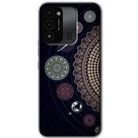 Tecno Spark 8C Kılıf HD Desen Baskılı Arka Kapak - Gezegen Döngüsü
