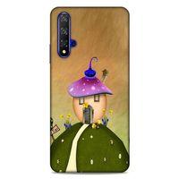 Lopard Huawei P Smart S 2020 Uyumlu Kılıf Manipülasyon ☻ (28) Arka Kapak Desenli