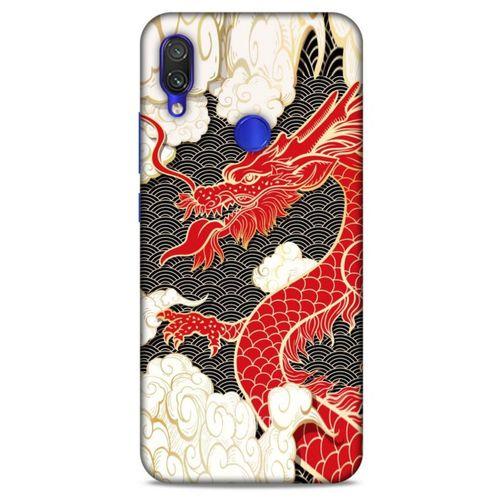 Xiaomi Redmi Note 7 Pro Kılıf Japonya (6) Silikon Kılıf Ejderha