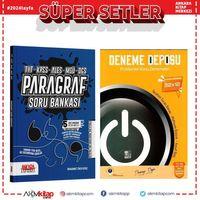 Deneme Deposu TYT Problemler Konu Denemeleri ve AKM Paragraf Soru Bankası Seti 2 Kitap