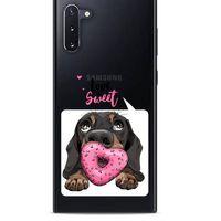 Zoologix (16) Samsung Galaxy Note 10 Şeffaf Kılıf Silikon Desenli