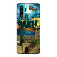 Huawei P30 Pro Uyumlu Kılıf Azarbaijan (50) Shockproof Kılıf Bakü Simgeler