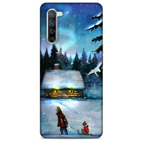 Oppo Reno 3 Pro 5g Kılıf Snowix (38) Neo Hybrid Kılıf Beyaz Mavi