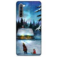 Oppo Reno 3 Pro 5g Kılıf Snowix (38) Neo Hybrid Kılıf Beyaz Mavi