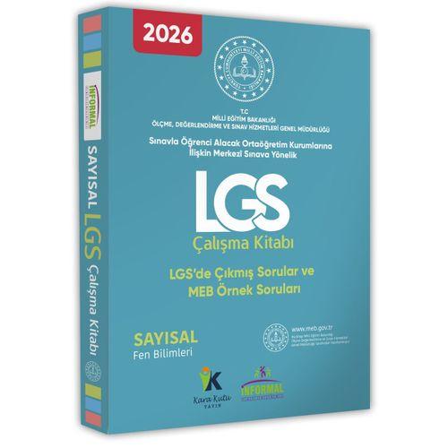 2026 MEB Örnek Soruları LGS Fen Bilimleri Çalışma Kitabı 8 Sınıf RENKLİ Baskı A4 Boyut GÜNCEL