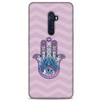 Nazarium (6) Desenli Silikon Kapak Oppo Reno 2 Kılıf