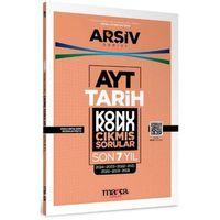 AYT Tarih Çıkmış Sorular Konu Konu Son 7 Yıl Tıpkı Basım Arşiv Serisi Marka Yayınları