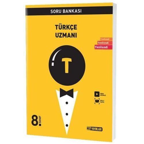 8. Sınıf Türkçe Uzmanı Soru Bankası Hız Yayınları