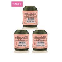 3 Adet Altınbaşak Oya ve Dantel İpi 20 gr - Royaleks - No: 1004