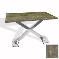 Dockers İks Masa Kromnikel (80x140 - Werzalit, Allzalit yada Wermodin Tabla) - Old Pine