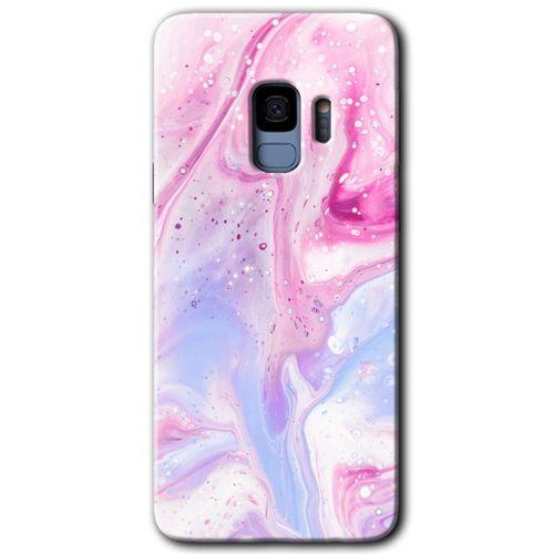 Galaxy S9 Kılıf HD Desen Baskılı Arka Kapak - Kabarmış Leke + Kırılmaz Cam