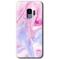 Galaxy S9 Kılıf HD Desen Baskılı Arka Kapak - Kabarmış Leke + Kırılmaz Cam