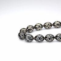 Oltu Taşı Ötr İşleme On İkili Damal İşlemeli Tespih