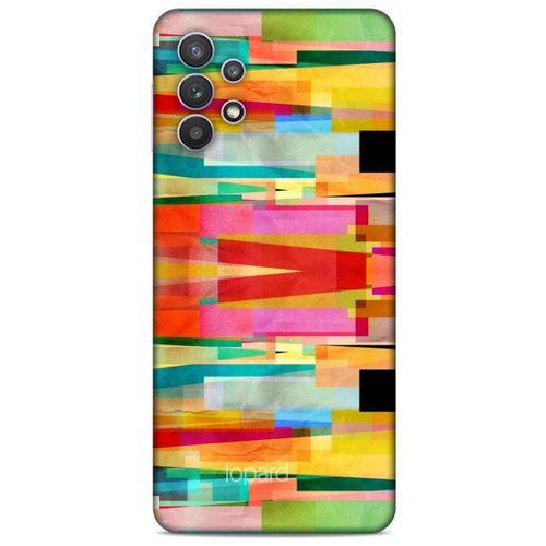 Lopard Samsung Galaxy A32 Uyumlu Kılıf Pastel Renkler (21) Koruyucu Kapak