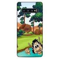 Retro (10) Desen Full Koruma Kılıfı Renkli Samsung Galaxy S10 Kılıf